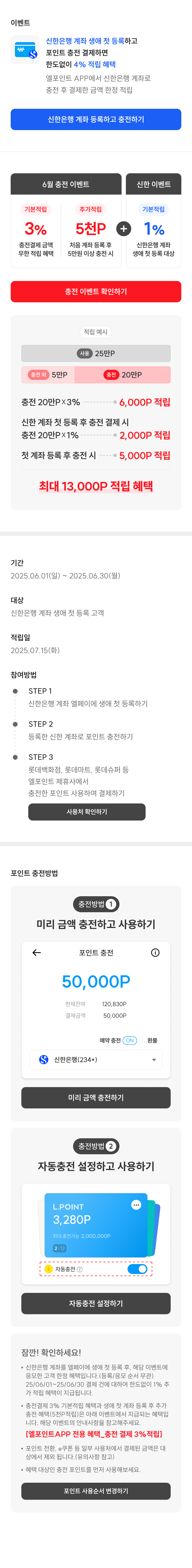 신한은행 가장 SOLSOL하게 포인트 4% 페이백 받는 법
